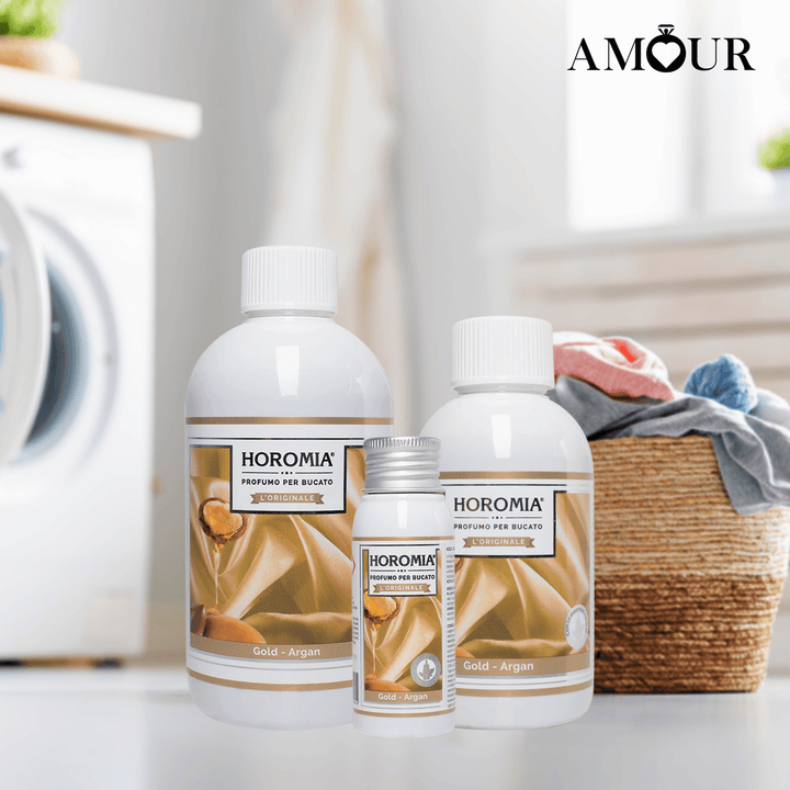 AMOUR Parfums Vse za perilo HOROMIA parfum za pranje perila GOLD ARGAN